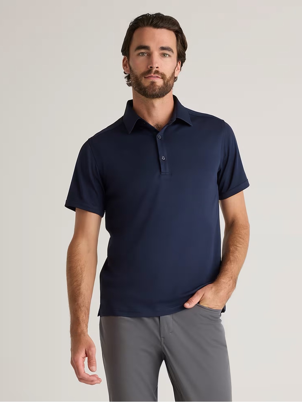 Quince Men’s Pima Cotton Polo Navy Sz XL